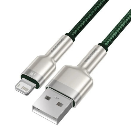  Baseus Cafule Series Metal Data Cable USB to IP 2.4A 2m Green