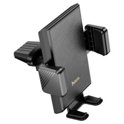 Держатель в автомобиль в воздуховод Hoco H48 с зажимом черный