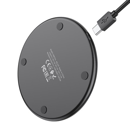  Беспроводное заряд. устр. Hoco CW6 Pro 15W черное