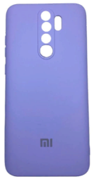 Накладка для Xiaomi Redmi Note 8 pro Silicone cover без логотипа лаванда