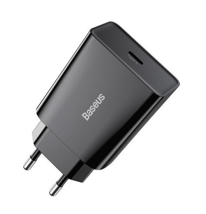  Сетевое зар. устр. Baseus Speed Mini 1C 3A 20W CCFS-SN01 черное