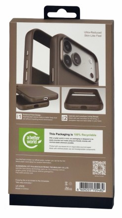  Накладка для i-Phone 17 Pro Puloka Gelix Magsafe черный