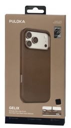 Накладка для i-Phone 17 Pro Puloka Gelix Magsafe черный