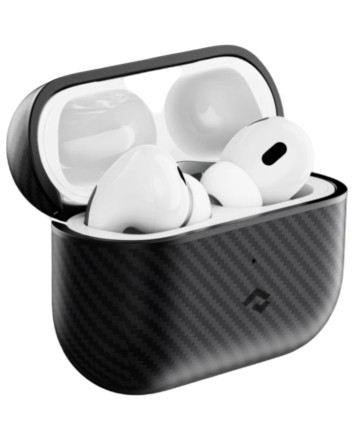  Чехол для Airpods Pro/Pro 2 Pitaka Magez Case 600D черно-серый