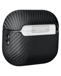 Чехол для Airpods Pro/Pro 2 Pitaka Magez Case 600D черно-серый