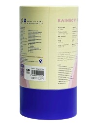 Термокружка Kiss Kiss Fish Rainbow 490ml бело-коричневая