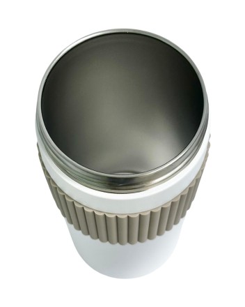  Термокружка Kiss Kiss Fish Rainbow 490ml бело-коричневая