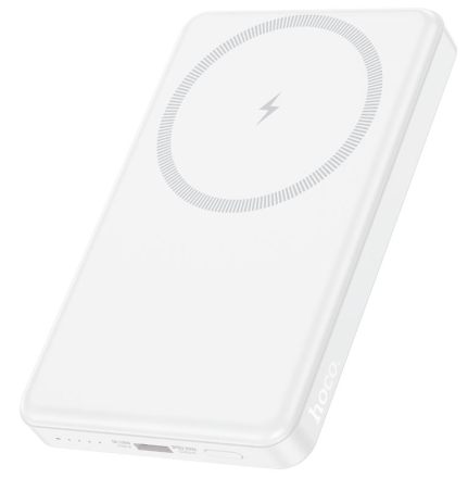  Powerbank с беспроводной зарядкой Hoco J125 5000mAh 1C 18W/20W белый