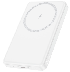 Powerbank с беспроводной зарядкой Hoco J125 5000mAh 1C 18W/20W белый
