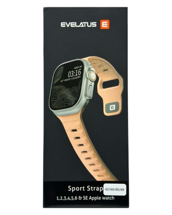  Сменный браслет Evelatus для Apple Watch 42-44-45-49mm розовый