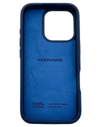Накладка для i-Phone 16 Pro Max Keephone MagSnap синий
