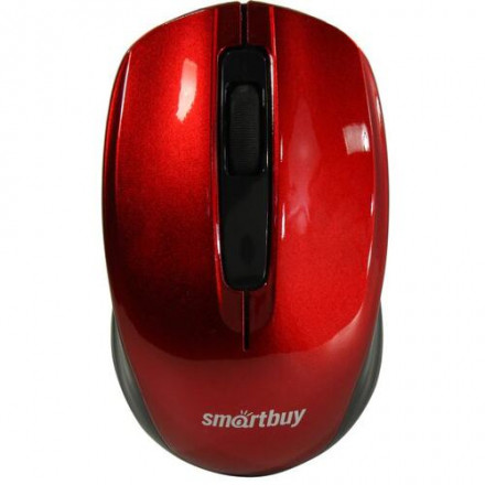 Мышь беспроводная Smartbuy ONE 332AG USB/DPI 1000/3 кнопки/2AAA красная (SBM-332AG-R)