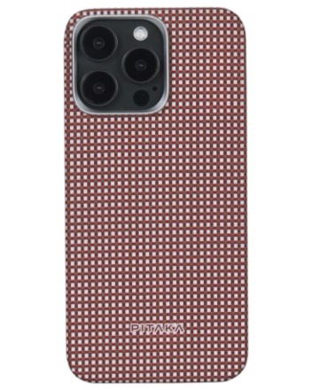  Накладка для i-Phone 15 Pro Max 6.7&quot; Pitaka MagEZ Case 5 (Bonfire) красный