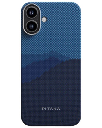  Накладка для i-Phone 16 6.1&quot; Pitaka StarPeak Tactile Woven case (Over the horizon)