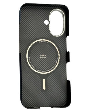  Накладка для i-Phone 16 6.1&quot; Pitaka StarPeak Tactile Woven case (Over the horizon)