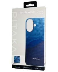Накладка для i-Phone 16 6.1" Pitaka StarPeak Tactile Woven case (Over the horizon)