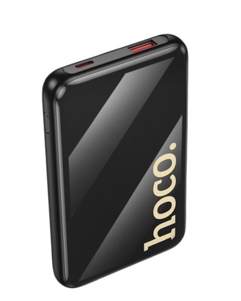  Powerbank Hoco Q37 10000mAh 22.5W+PD20W 1USB/1C с проводом Type-C/Lightning черный