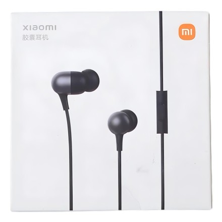  Наушники Xiaomi Mi Capsule Earphones BHR6232CN/DDQ01WM черные