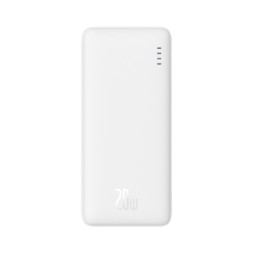 Powerbank Baseus Airpow с кабелем Type-C 10000mAh 1USB/Type-C 20W (PPQD090002) белый