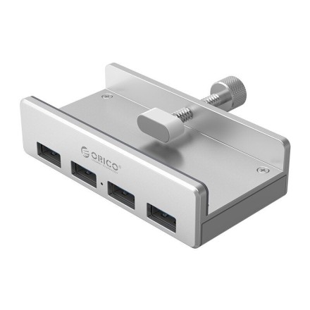  USB-хаб Orico MH4PU 4xUSB3.0 серебристый