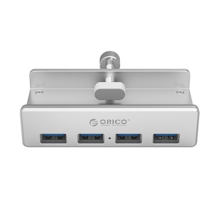  USB-хаб Orico MH4PU 4xUSB3.0 серебристый