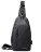  Рюкзак маленький на плечо однолямочный Wepower 1100-28 чёрная
