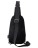  Рюкзак маленький на плечо однолямочный Wepower 1100-28 чёрная