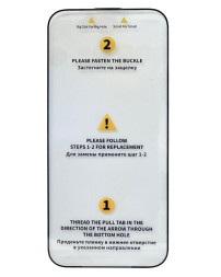 Защитное стекло для i-Phone 16 Pro 6.3&quot; Remax ES-01 3D чёрное