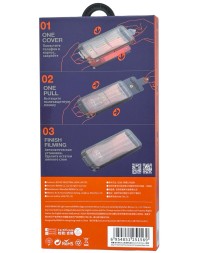 Защитное стекло для i-Phone 16 Pro 6.3" Remax ES-01 3D чёрное