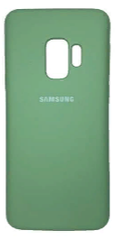  Накладка для Samsung Galaxy S9 Silicone cover зеленая