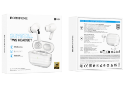 Беспроводные наушники TWS Borofone BW84 белые