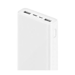 Powerbank Xiaomi 3 20000mAh 2USB/1C 3A 18W VXN4258CN/PLM18ZM белый