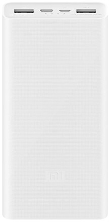  Powerbank Xiaomi 3 20000mAh 2USB/1C 3A 18W VXN4258CN/PLM18ZM белый