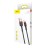  Usb Кабель-зарядка Lightning Baseus Cafule 1м (CALKLF-B19) черно-красный