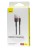  Usb Кабель-зарядка Lightning Baseus Cafule 1м (CALKLF-B19) черно-красный