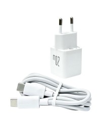 Сетевое зар. устр. Baseus Palm Fast Charger 1USB/1C 20W кабель Т-С на Т-С(P10111608213-01) белое