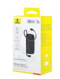Powerbank Baseus Qpow2 Digital Display 10000mAh 30W (P10055008113-00) черный
