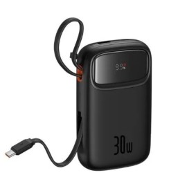 Powerbank Baseus Qpow2 Digital Display 10000mAh 30W (P10055008113-00) черный