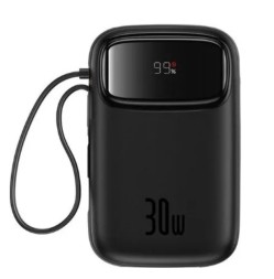 Powerbank Baseus Qpow2 Digital Display 10000mAh 30W (P10055008113-00) черный