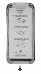 Защитное стекло i-Phone 17 Pro Max Keephone 3D Full Easy Fit прозрачное