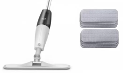 Сменная насадка для швабры Deerma Water Spray MOP TB02 8шт серая