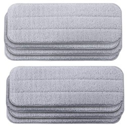 Сменная насадка для швабры Deerma Water Spray MOP TB02 8шт серая