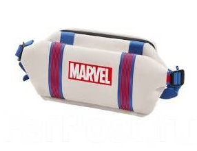  Сумка 90 Points NINETYGO Marvel Casual Crossbody Chest Bag бежевая