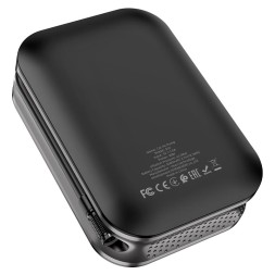 Автомобильный насос Hoco S53 черный