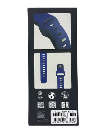  Сменный браслет Evelatus для Apple Watch 42-44-45-49mm синии