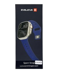 Сменный браслет Evelatus для Apple Watch 42-44-45-49mm синии