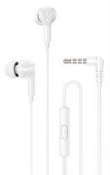 Наушники с микрофоном Hoco M102 1.2м белые