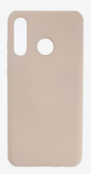 Накладка для Huawei P30 Lite Silicone cover без логотипа пудро
