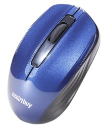 Мышь беспроводная Smartbuy ONE 332AG USB/DPI 1000/3 кнопки/2AAA синяя (SBM-332AG-B)