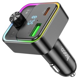 FM трансмиттер Hoco E81 черный